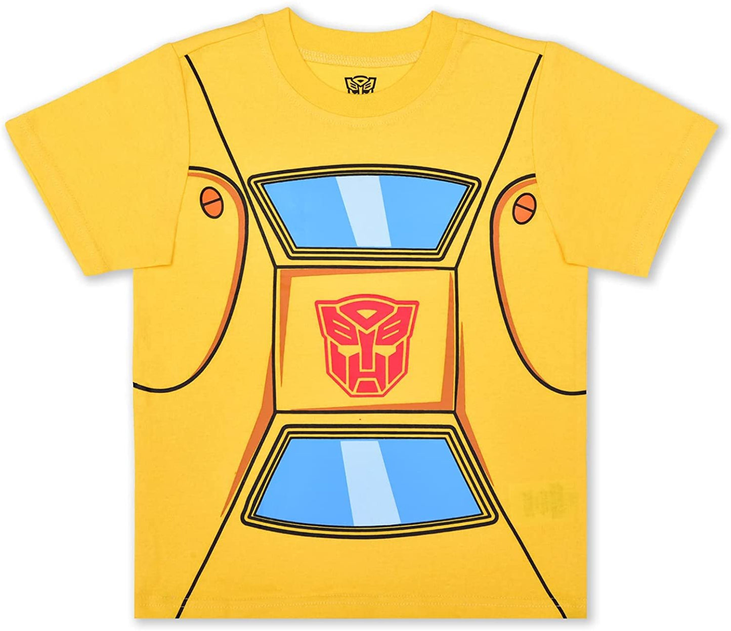Hasbro Transformers Optimus Prime and Bumblebee Boys’ T-Shirt and Jogger Set for Little Kids – Red/Blue or Yellow/Grey