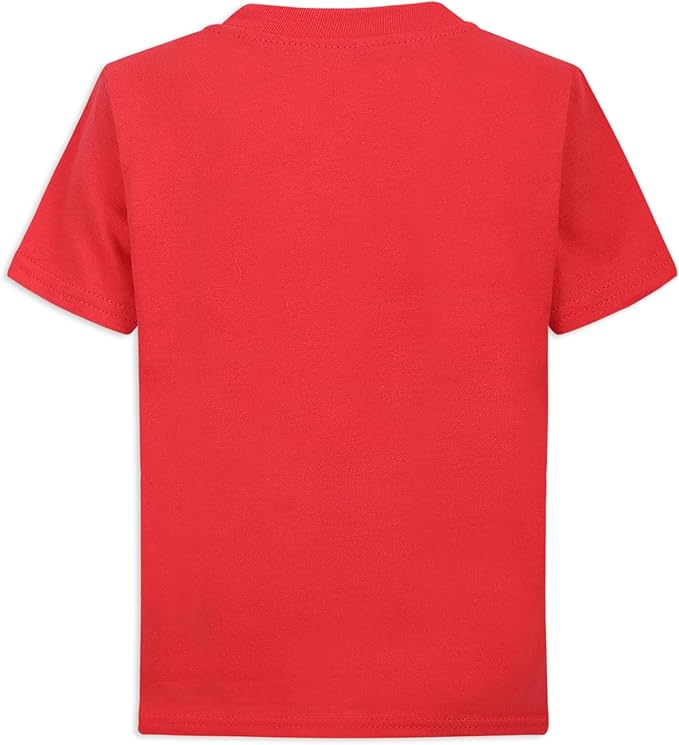 Hasbro Power Rangers Boys Short Sleeve Shirt and Joggers Set for Little Kids – Black/Red or Blue/Navy