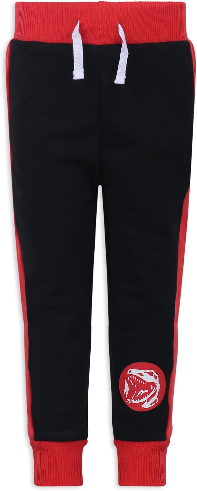 Hasbro Power Rangers Boys Short Sleeve Shirt and Joggers Set for Little Kids – Black/Red or Blue/Navy