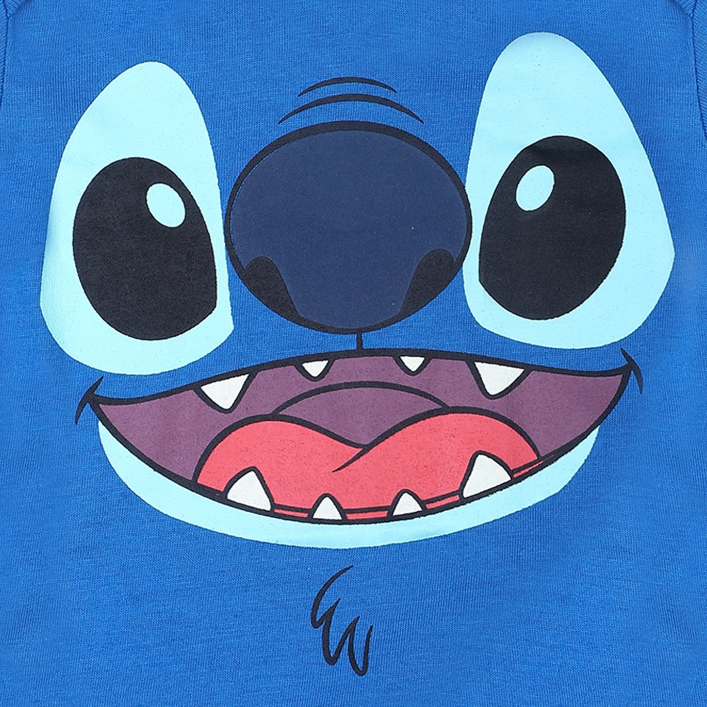 Disney Lilo & Stitch Boys’ Short Sleeve Bodysuit and Jogger for Newborn and Infant – Blue/Navy