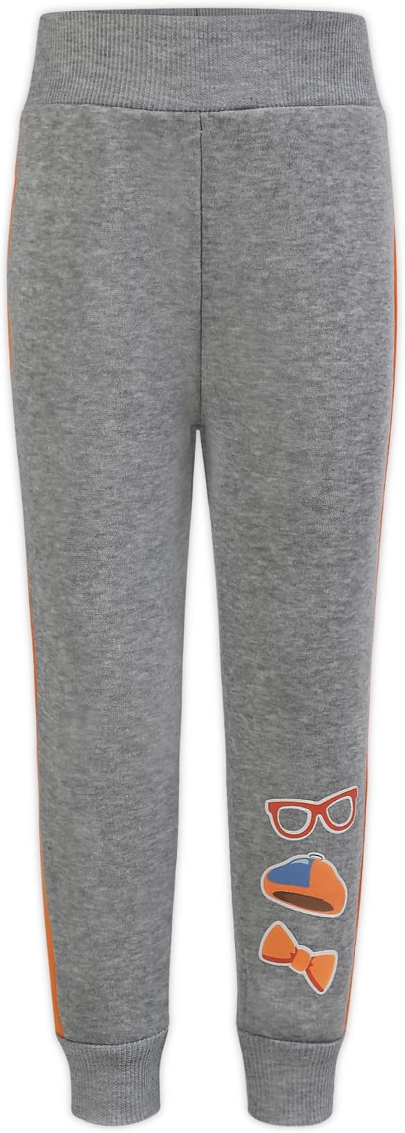 Blippi Boys 3 Piece T-Shirt, Zip Up Hoodie and Joggers Set for Toddler and Little Kids – Blue/Grey