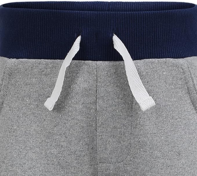 Blippi Boys’ T-Shirt and Jogger Pant Set for Little Kids – Navy/Grey