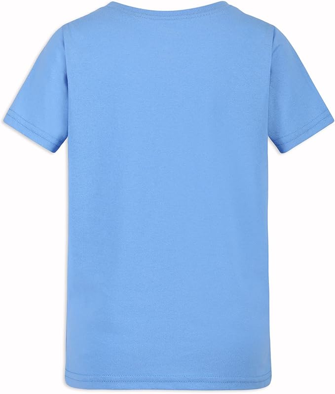 Blippi Boys Short Sleeve T-Shirt and Jogger Pants Set for Toddler and Little Kids – Blue/Grey