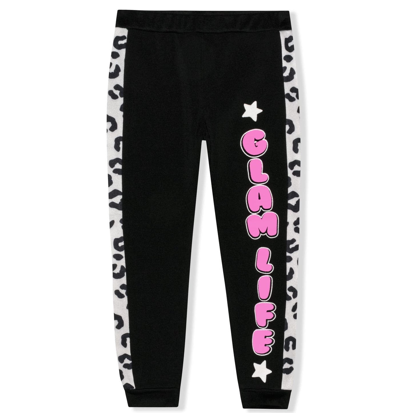 L.O.L. Surprise! Dolls Girls Sweatshirt and Jogger Set for Little and Big Girls – Pink/Black