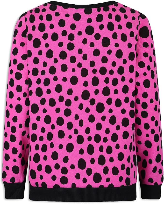 Hello Kitty Plush Girl 2 Piece Sweater Top and Jogger Set Pink