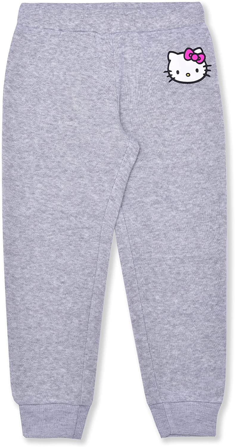 Hello Kitty Girls’ Sweatshirt and Jogger Pant Set for Infant and Toddler – Blue/Grey
