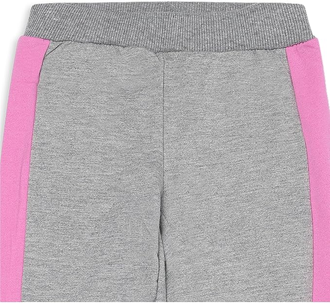 Hello Kitty Girls’ Zip Up Hoodie and Jogger Set for Infant, Toddler, Little and Big Kids – Grey