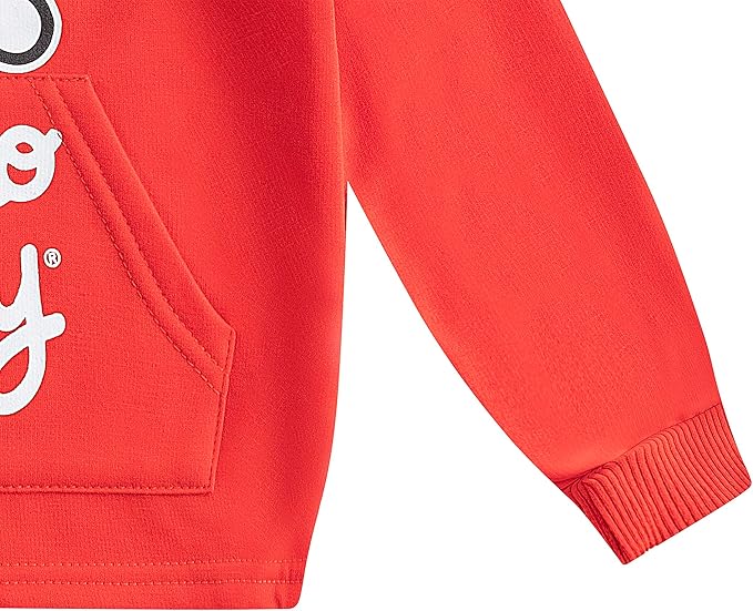 Hello Kitty Girls Long Sleeve Sweater and Legging Pants Set for Toddlers, Little and Big Girls - Red/Black
