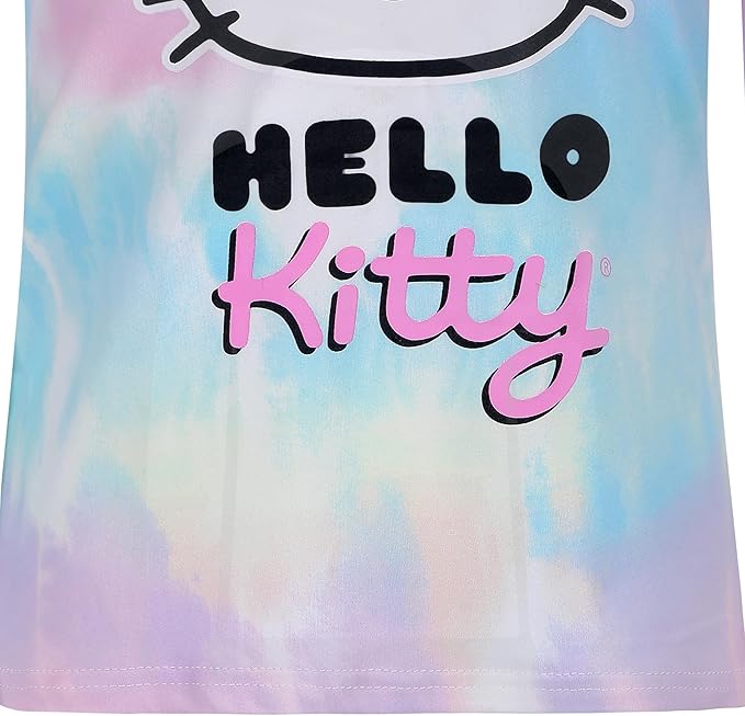 Hello Kitty Girls’ Hoodie and Jogger Set for Toddler, Little and Big Kids – Multicolor