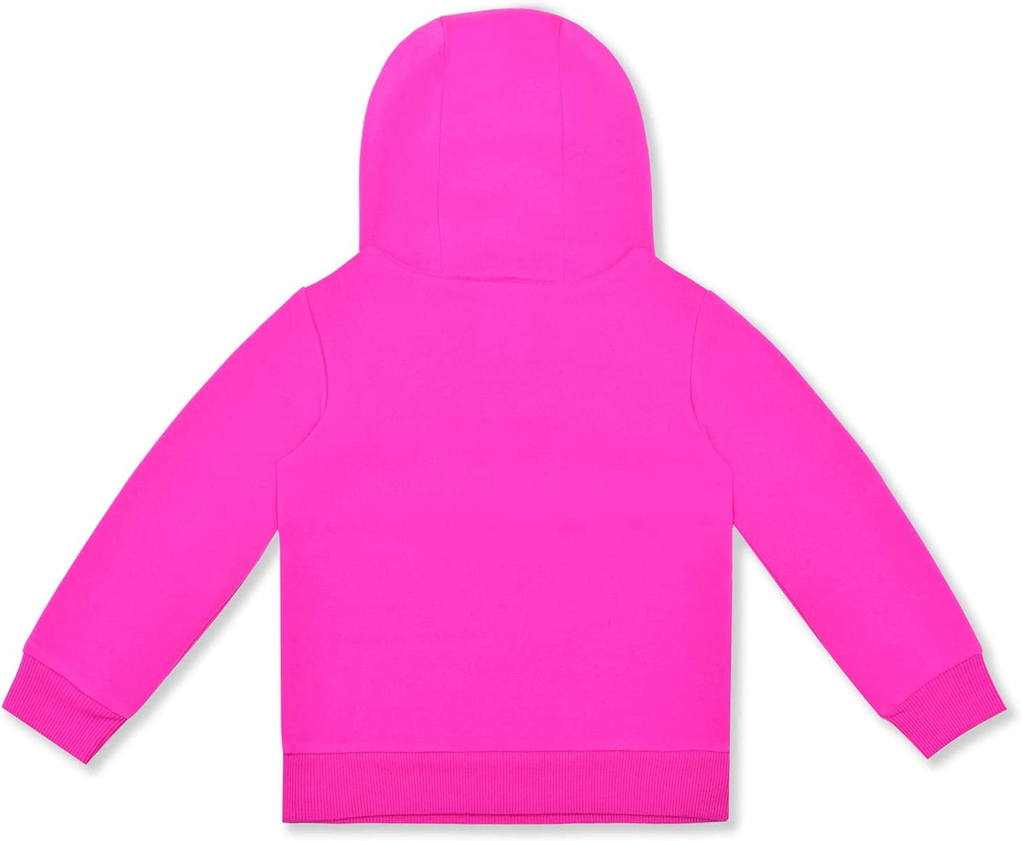 Hello Kitty Sanrio Girls Half Zip Up Hoodie for Toddlers, Little and Big Girls - Red or Pink
