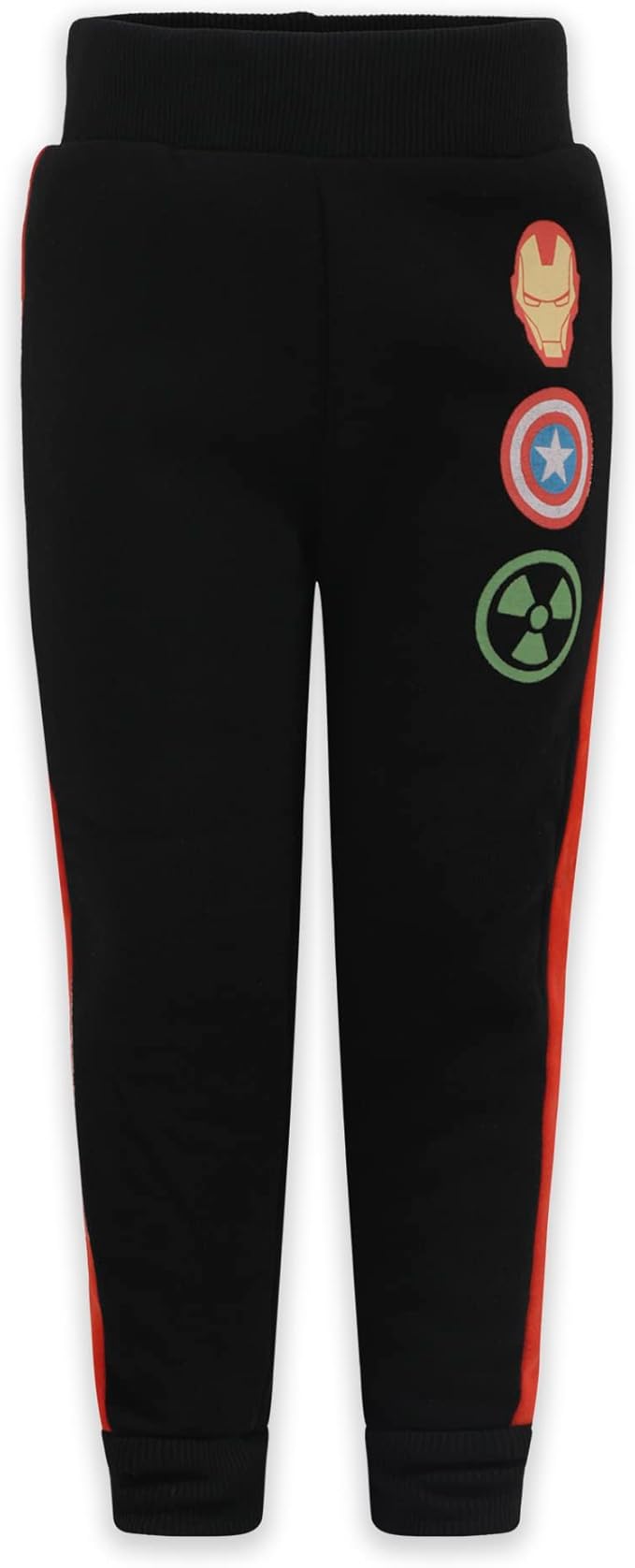 Marvel Avengers Boys 3 Piece Zip Up Hoodie, T-Shirt and Jogger Pants Set for Toddler and Little Kids