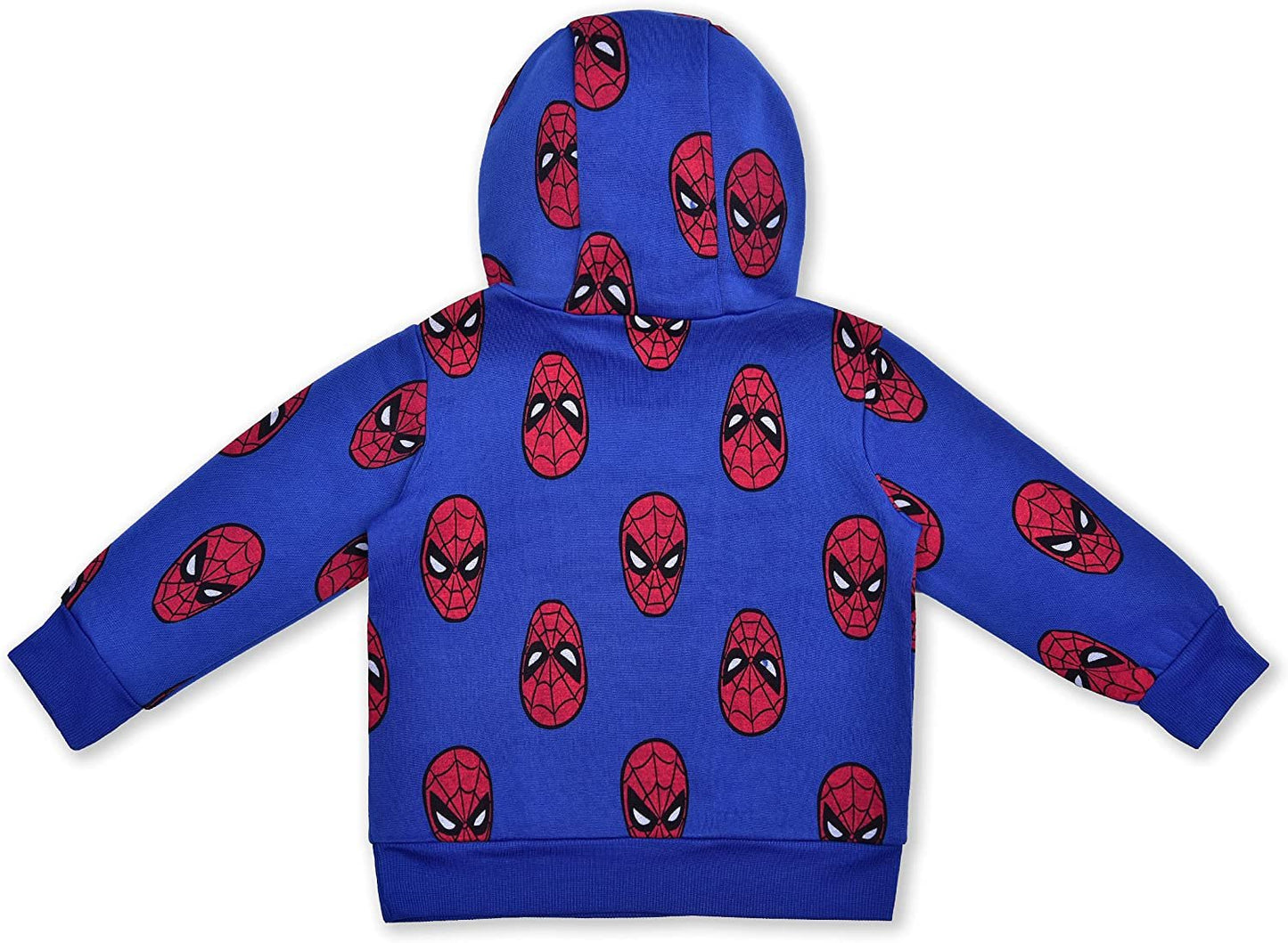 Marvel Spiderman Boys’ Hoodie and Jogger Set for Toddler and Little Kids – Blue