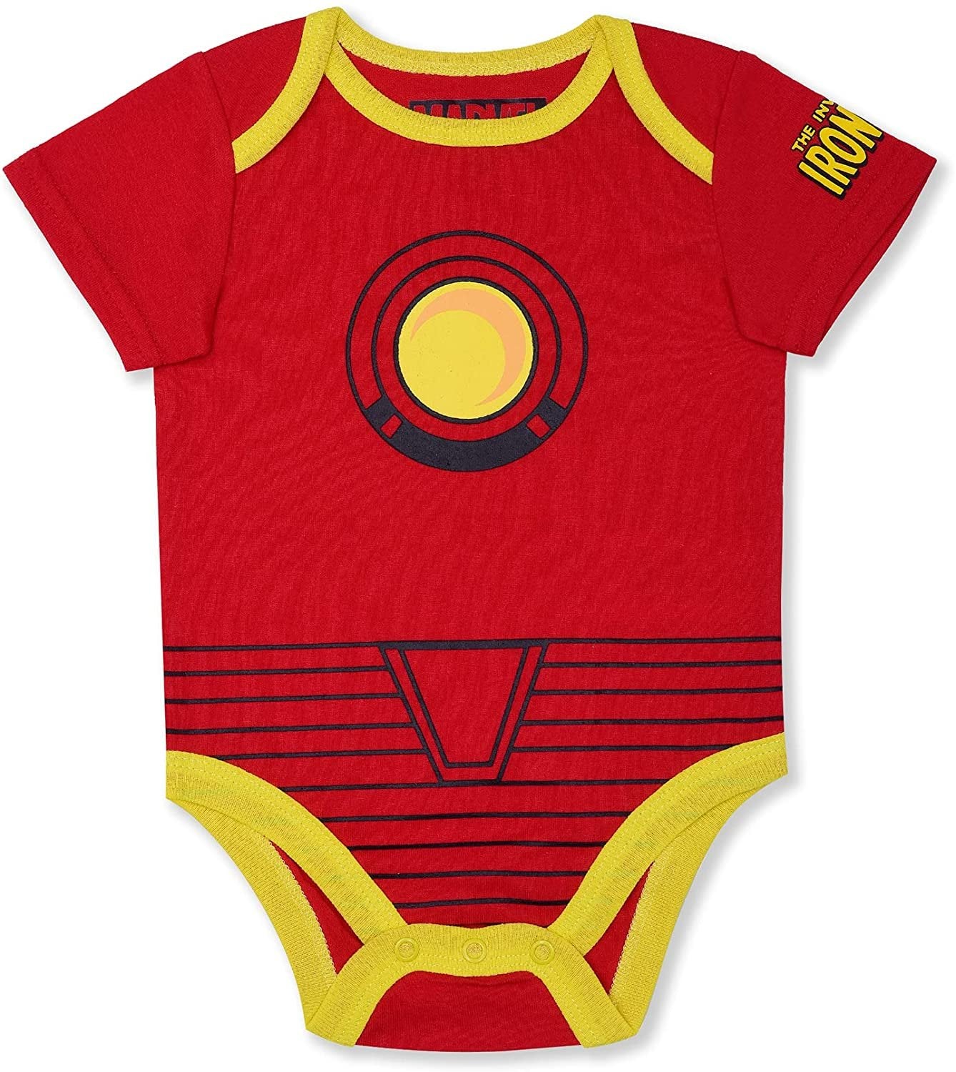 Marvel Avengers Boys’ Bodysuit and Jogger Set for Newborn and Infant –Blue/Navy/Red/Green/Black/Grey