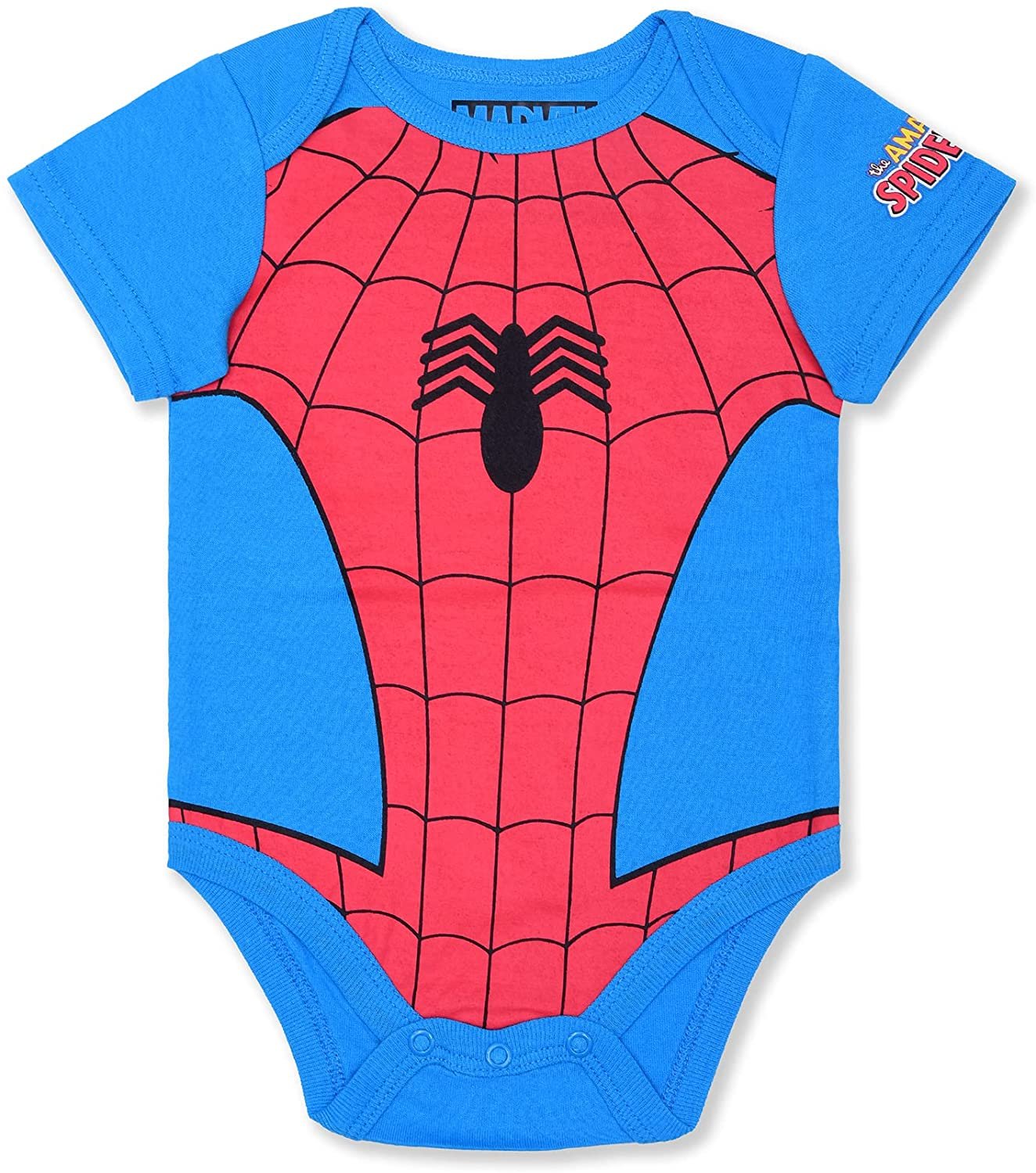 Marvel Avengers Boys’ Bodysuit and Jogger Set for Newborn and Infant –Blue/Navy/Red/Green/Black/Grey