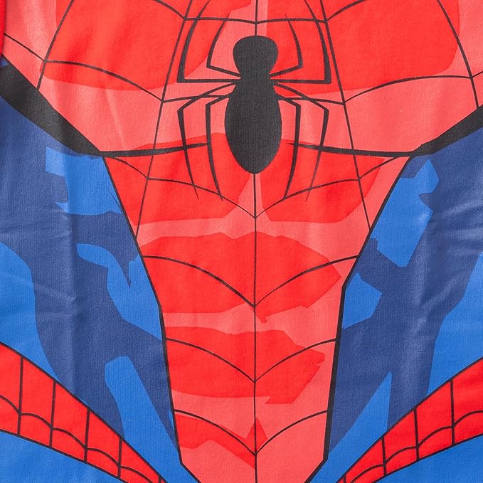 Marvel Spiderman Boys T-Shirt and Jogger Set for Toddler and Little Kids – Red/Blue