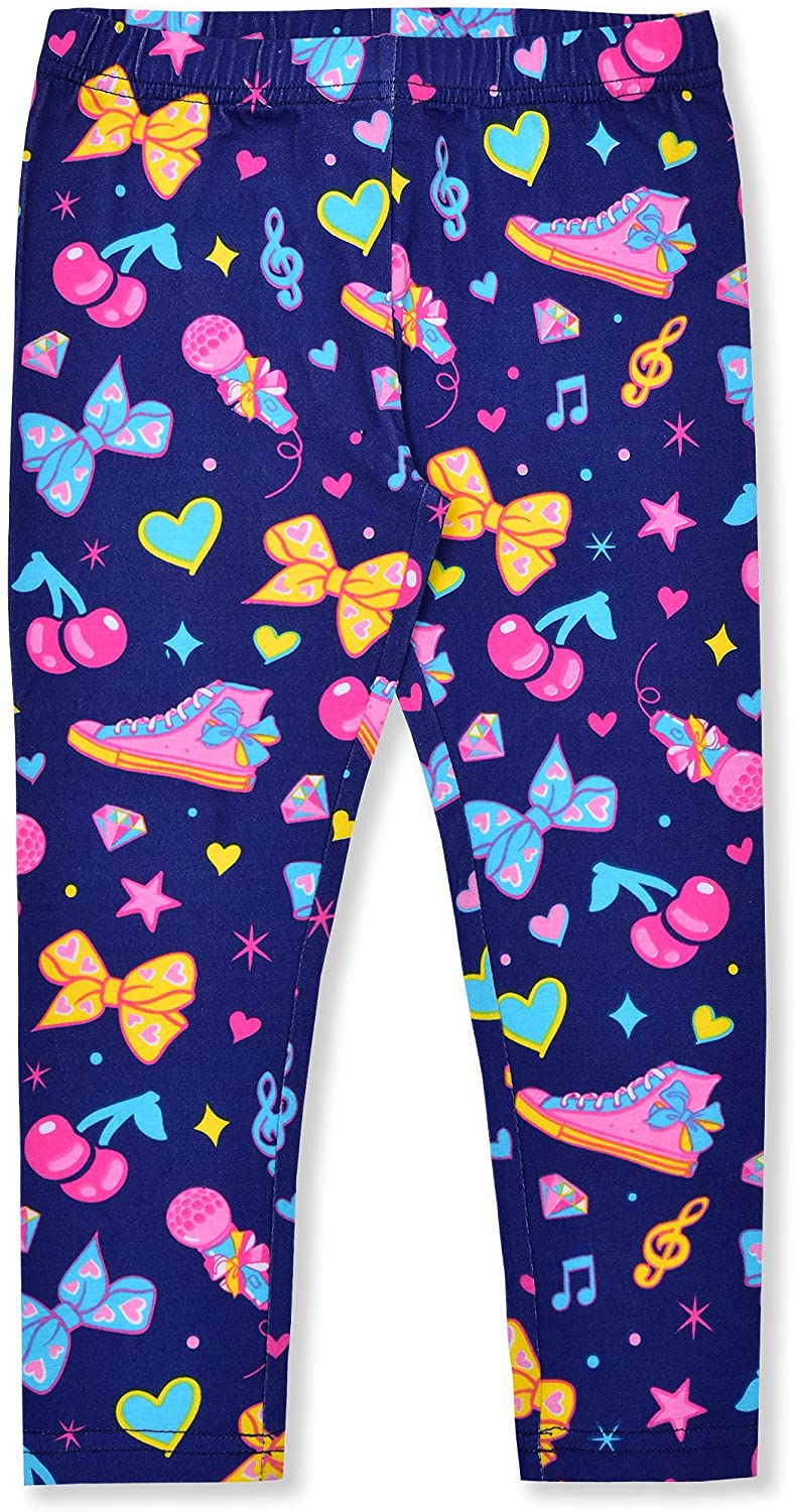 Nickelodeon Jojo Siwa Girls’ T-Shirt, Zip Up Hoodie and Legging Set for Toddler and Little Kids – Pink/Blue/Navy