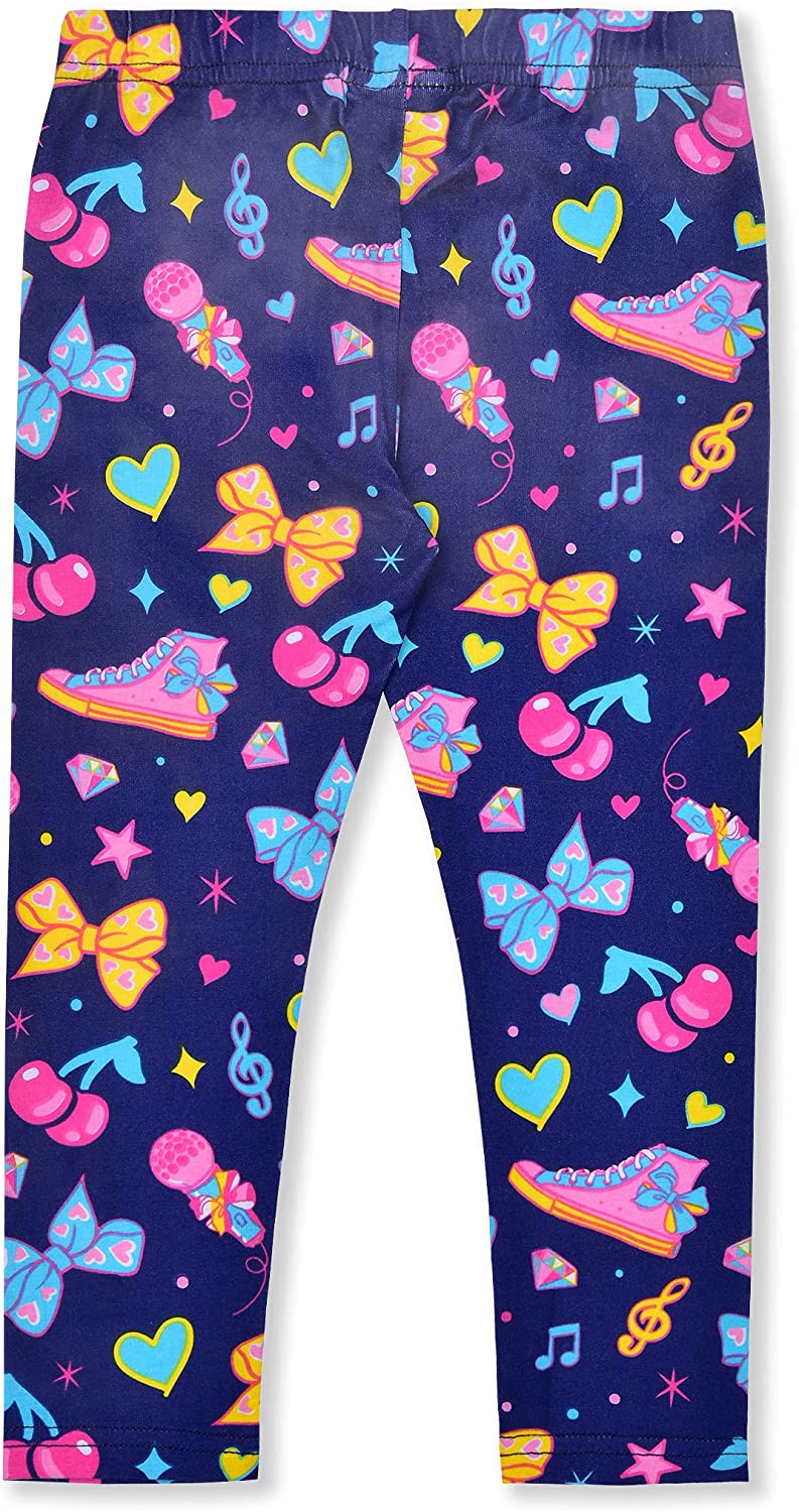 Nickelodeon Jojo Siwa Girls’ T-Shirt, Zip Up Hoodie and Legging Set for Toddler and Little Kids – Pink/Blue/Navy