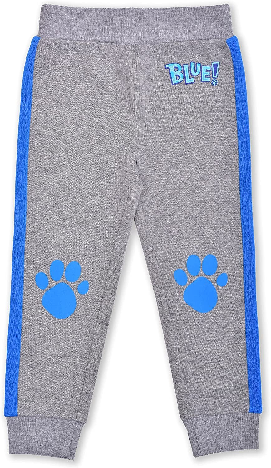 Nickelodeon Blue’s Clues Boys 3 Piece T-Shirt, Zip Up Hoodie and Joggers Set for Infants and Toddlers – Blue/Grey