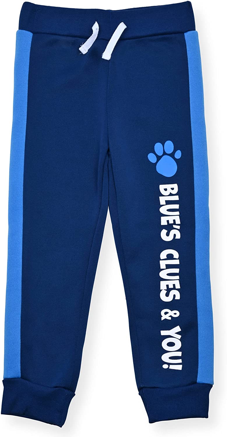 Nickelodeon Blue’s Clues & You Boys’ Sweatshirt and Jogger Set for Infant and Toddler – Blue/Navy