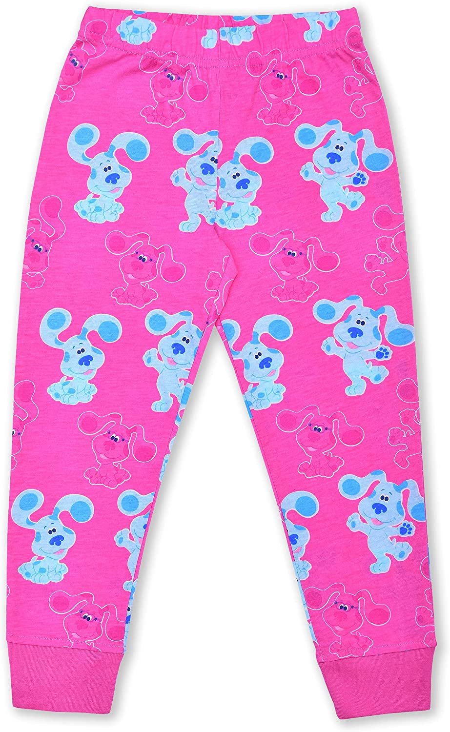 Nickelodeon’s Blue’s Clues Jogger Set for Girls, 2 Pack Long Sleeve Tee and Jog Pants Bundle
