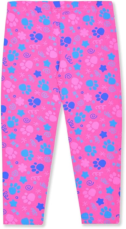 Nickelodeon Blue’s Clues Girls’ Long Sleeve Shirt and Leggings Set for Toddler – Pink/White