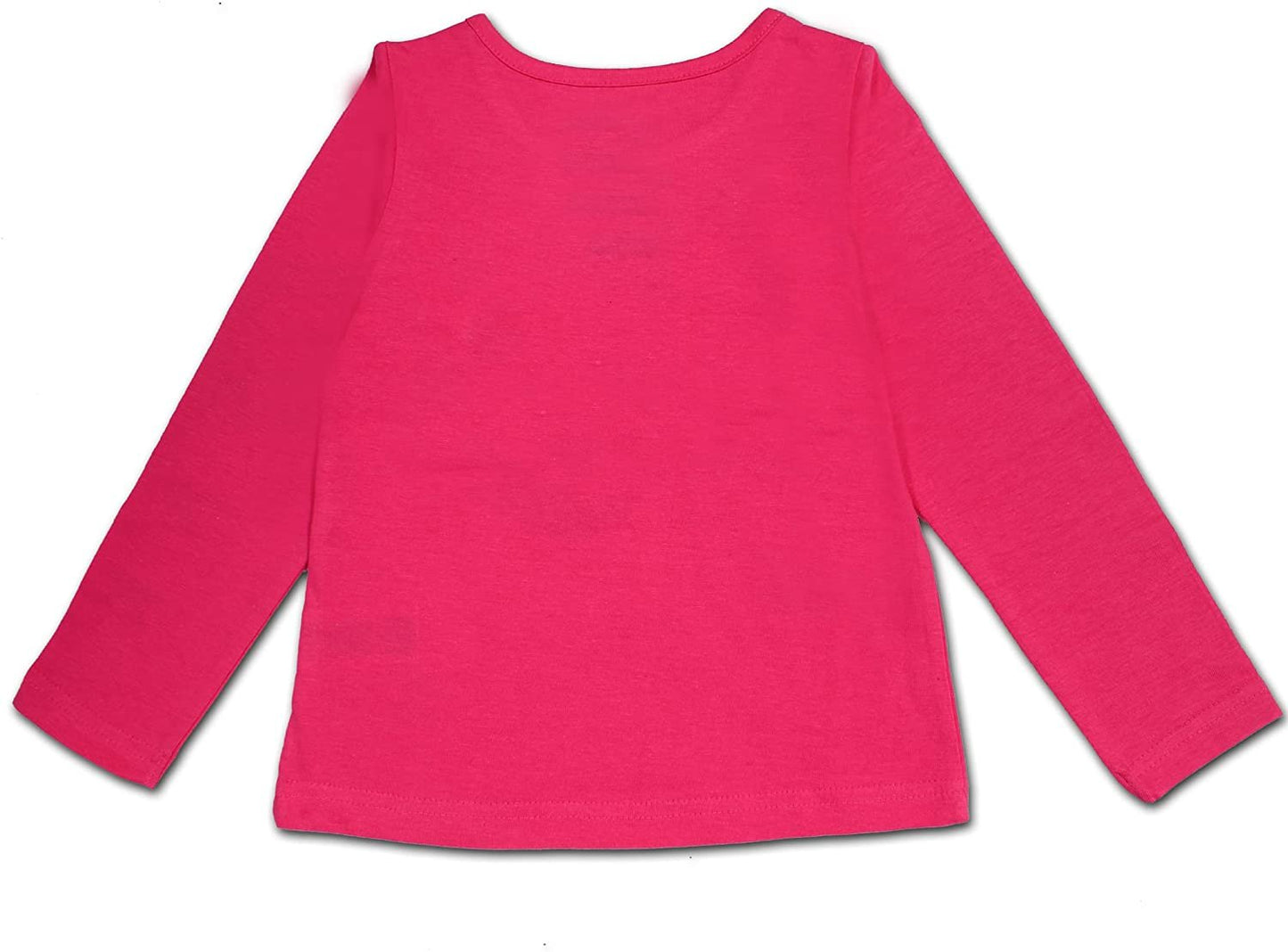 Nickelodeon Girl's 3-Pack Baby Shark Long Sleeve Graphic Tee Shirt