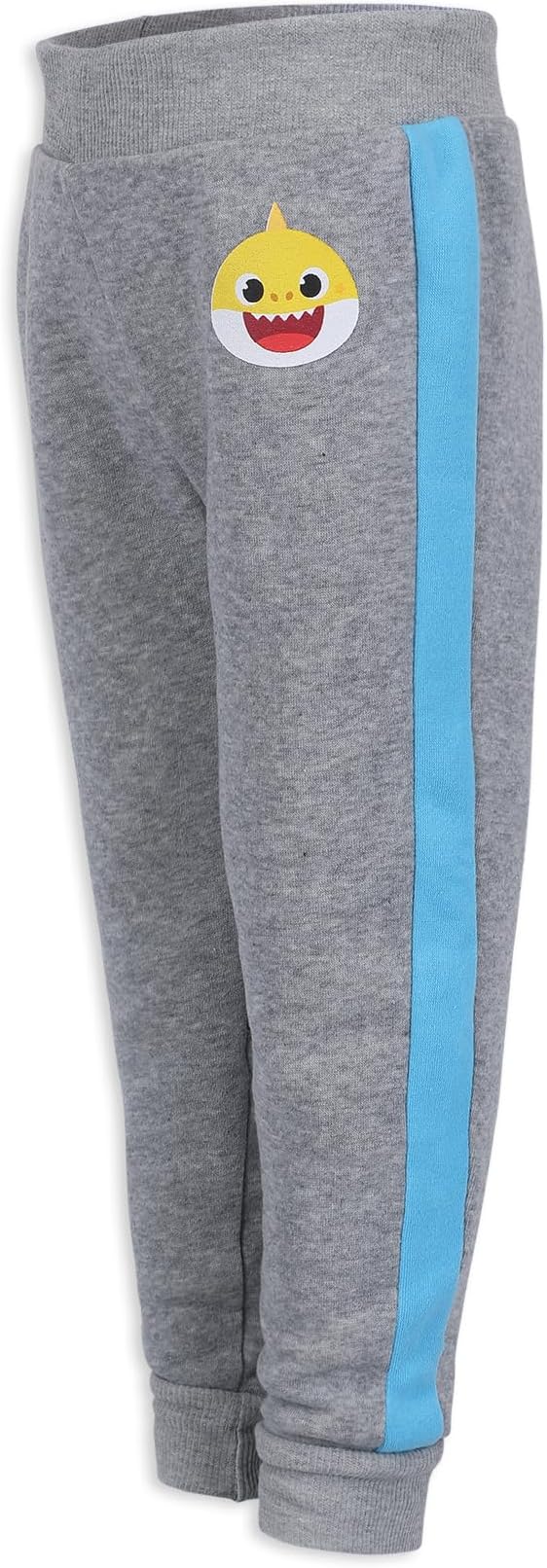 Nickelodeon’s Baby Shark Zip Up Hoodie, Shirt and Jogger Pant Bundle for Boys