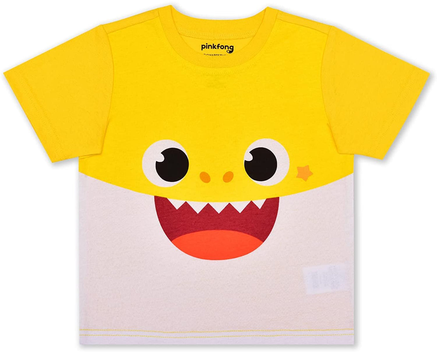 Baby Shark Nickelodeon 2 Piece T-Shirt and Jogger Sweatpants For Boy Infant, Toddler and Little Kids - Blue/Yellow