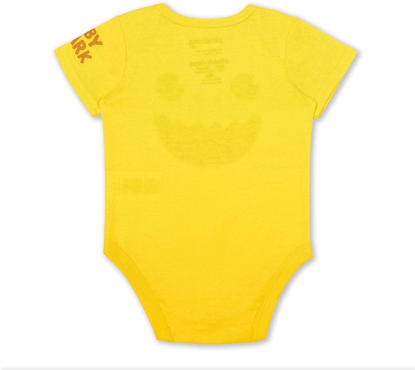 Nickelodeon Baby Shark Boys’ Short Sleeve Bodysuit and Jogger Set for Newborn and Infant – Blue/ Yellow