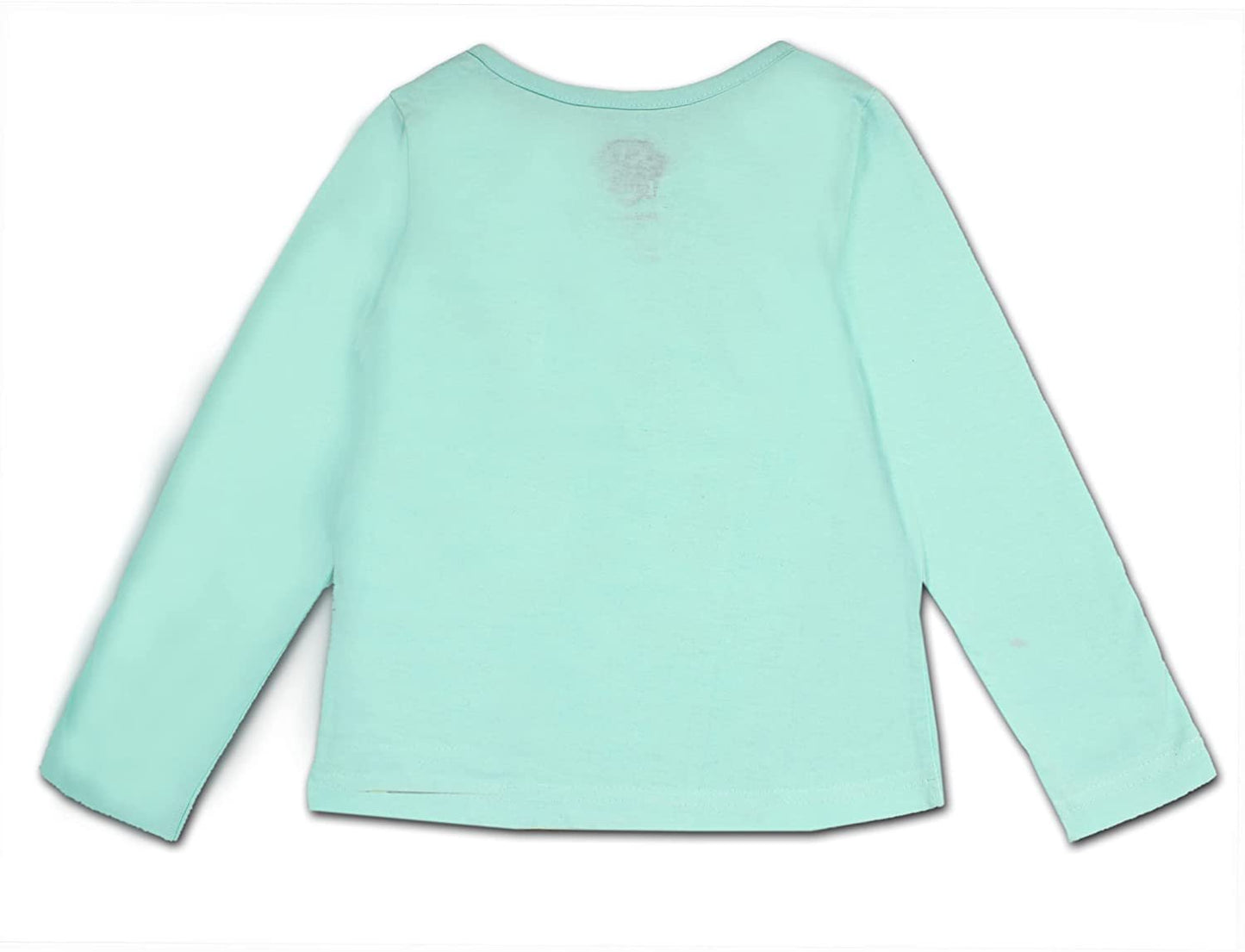 Paw Patrol Everest and Skye Girls 3 Pack Long Sleeve T-Shirts - Blue/Grey/Pink