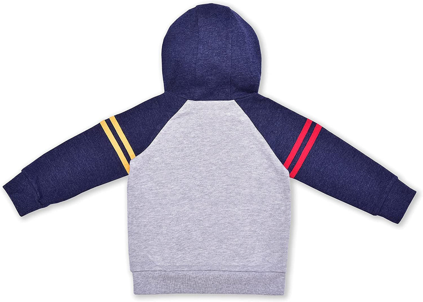 Nickelodeon Paw Patrol Boys Chase, Marshall and Rubble Hoodie for Toddler and Little Kids – Grey/Navy