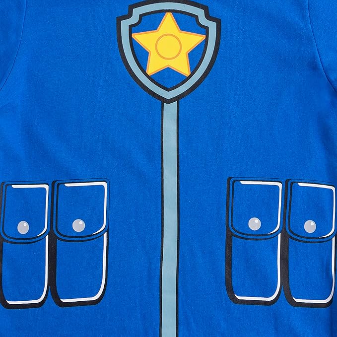 Nickelodeon Paw Patrol Boys Chase, Marshall and Rubble T-Shirt and Jogger Pants Set for Toddler and Little Kids