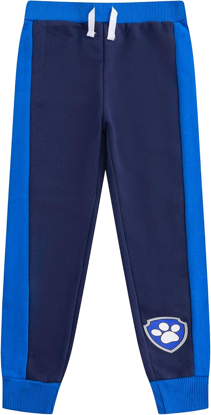 Nickelodeon Paw Patrol Boys Chase, Marshall and Rubble T-Shirt and Jogger Pants Set for Toddler and Little Kids