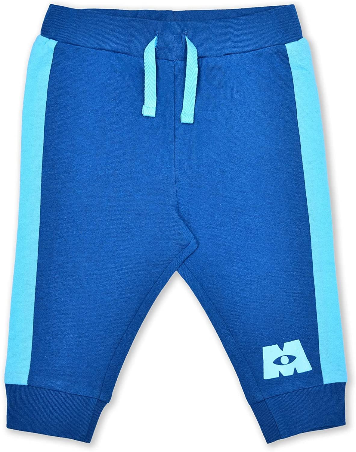 Disney Monsters Inc Boys’ Mike or Sully Short Sleeve Bodysuit and Jogger Pants Set for Newborn and Infant