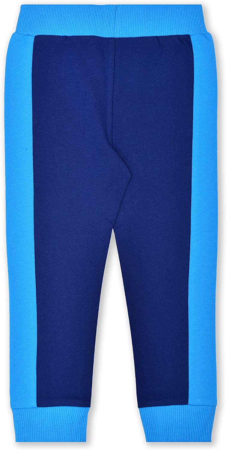 Sesame Street Elmo or Cookie Monster Boys’ T-Shirt and Jogger Set for Infant and Toddler Kids – Blue/Navy or Red/Black