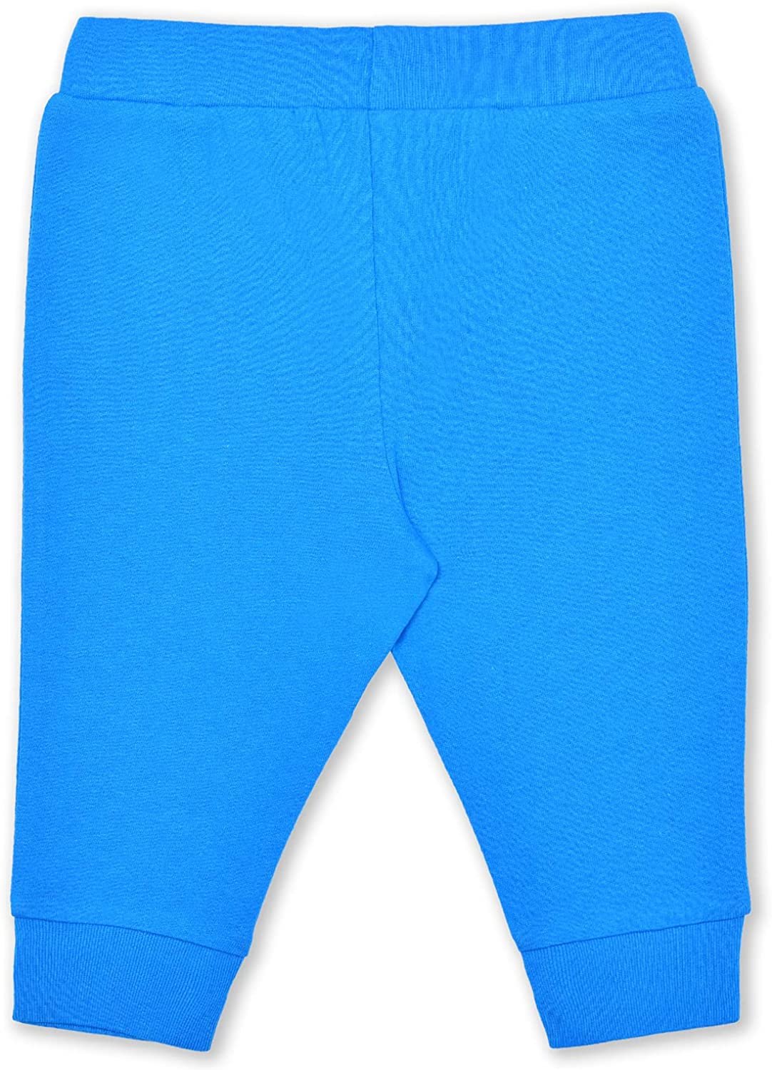Sesame Street Boys’ Cookie Monster Bodysuit and Jogger Set for Newborn and Infant – Blue/White