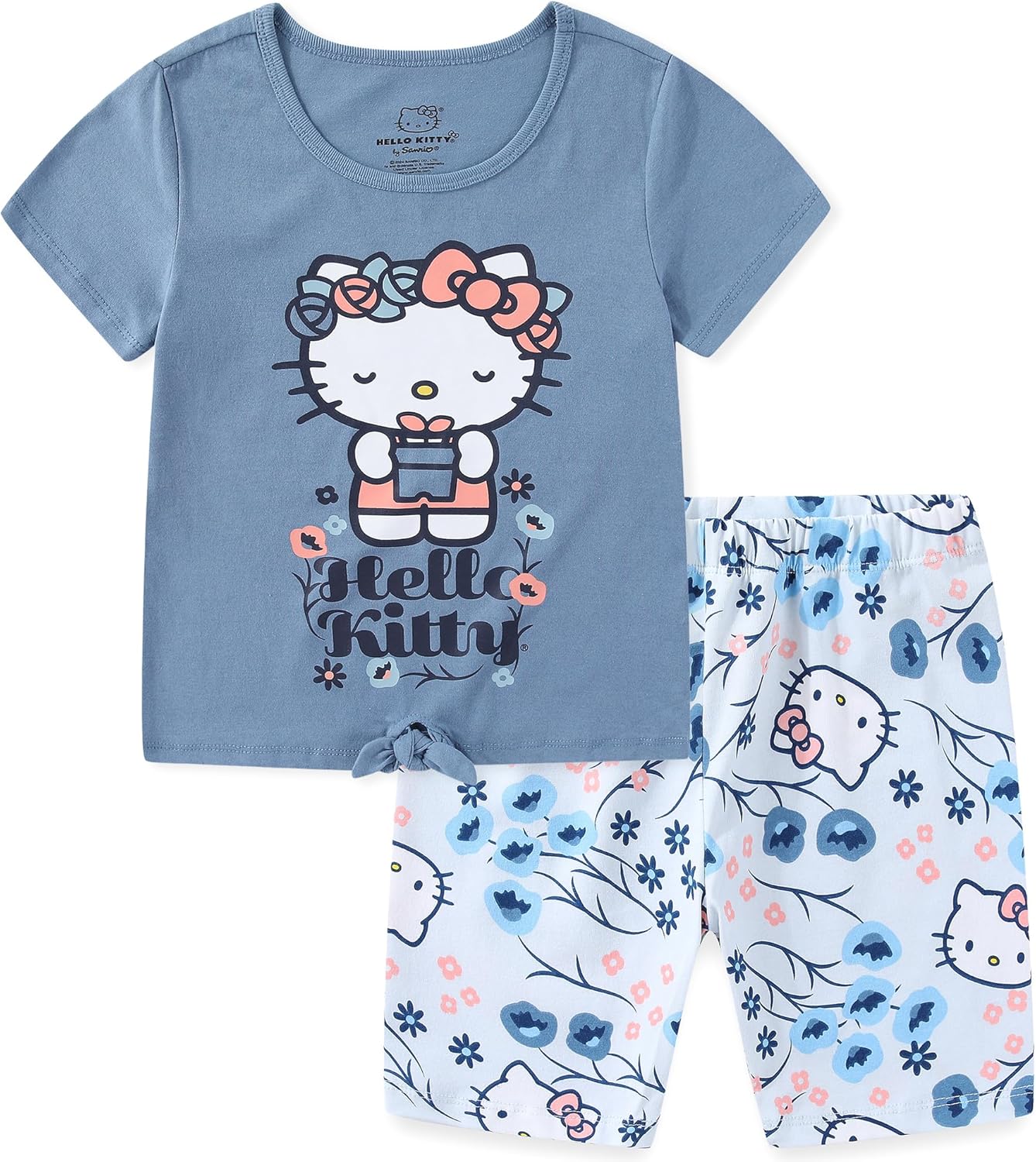 Hello Kitty Top and Bike Short Set
