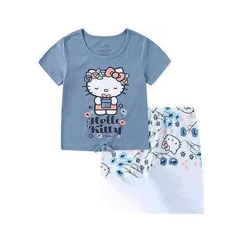 Hello Kitty Top and Bike Short Set