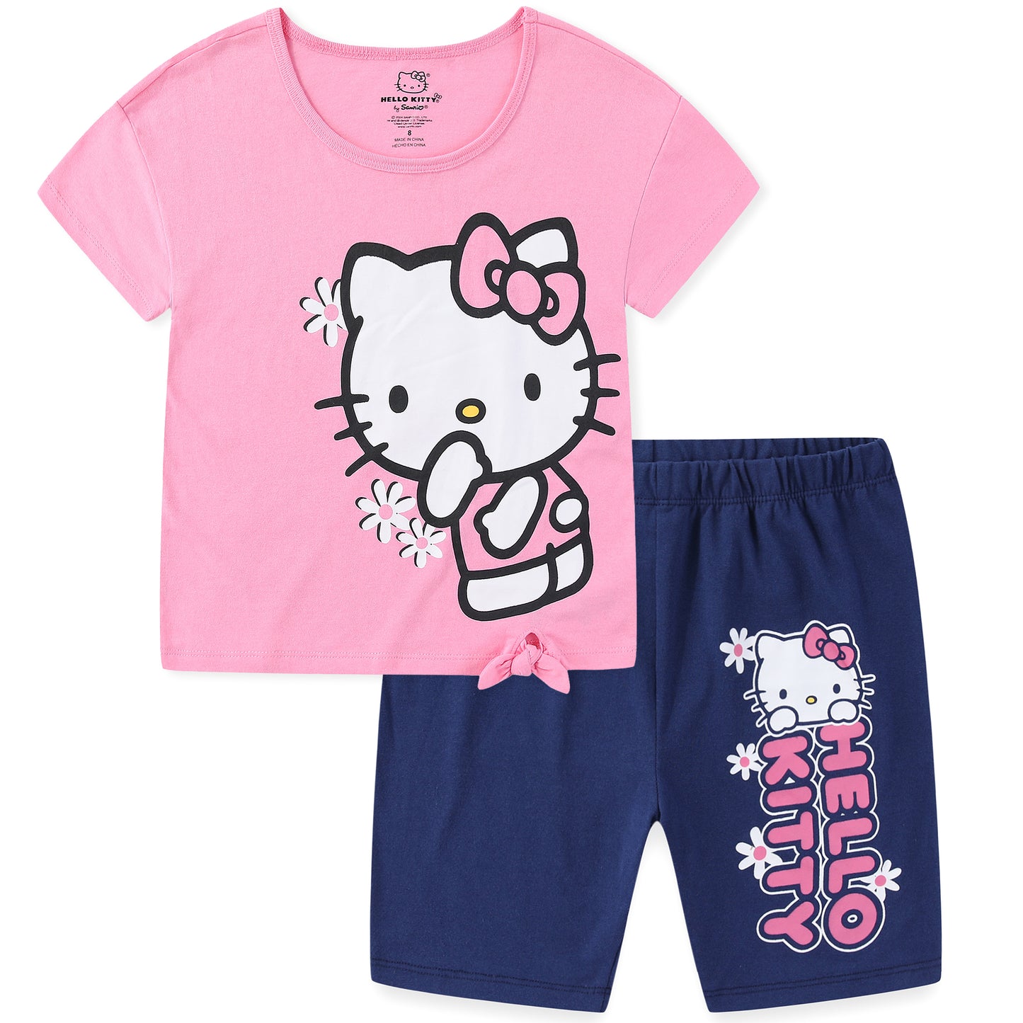 Hello Kitty Top and Bike Short Set