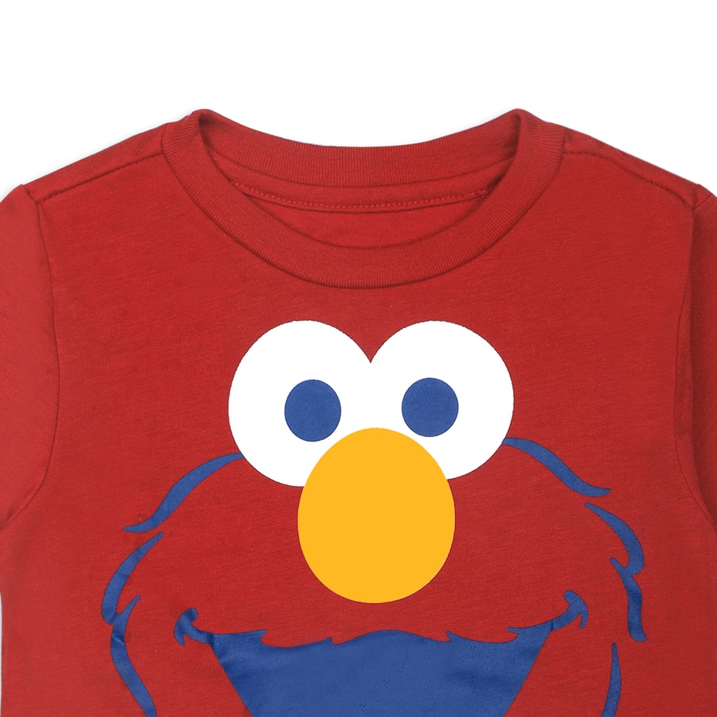 Sesame Street Elmo or Cookie Monster Boys’ T-Shirt for Infant and Toddler – Blue/Red