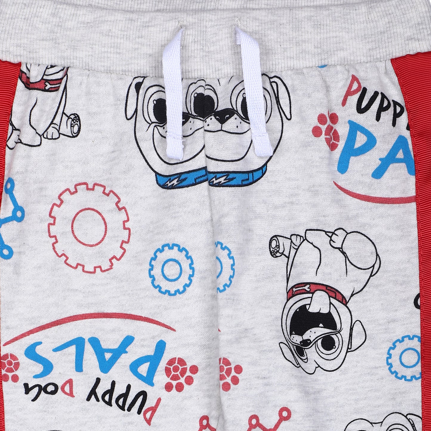 Disney Puppy Dog Pals Boys’ 2 Pack Jogger Sweatpants for Toddler – Blue/Grey