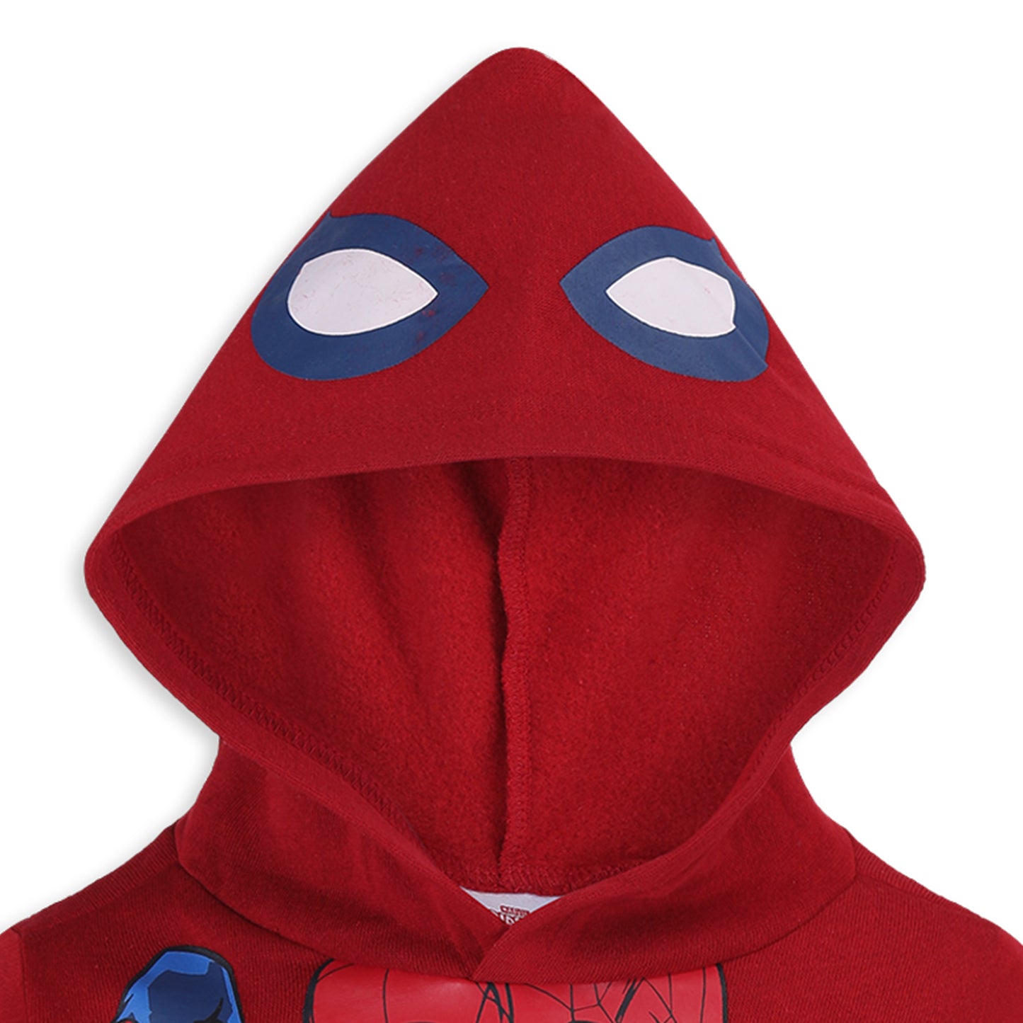 Marvel Spiderman Boys’ Hoodie for Toddler and Little Kids– Red