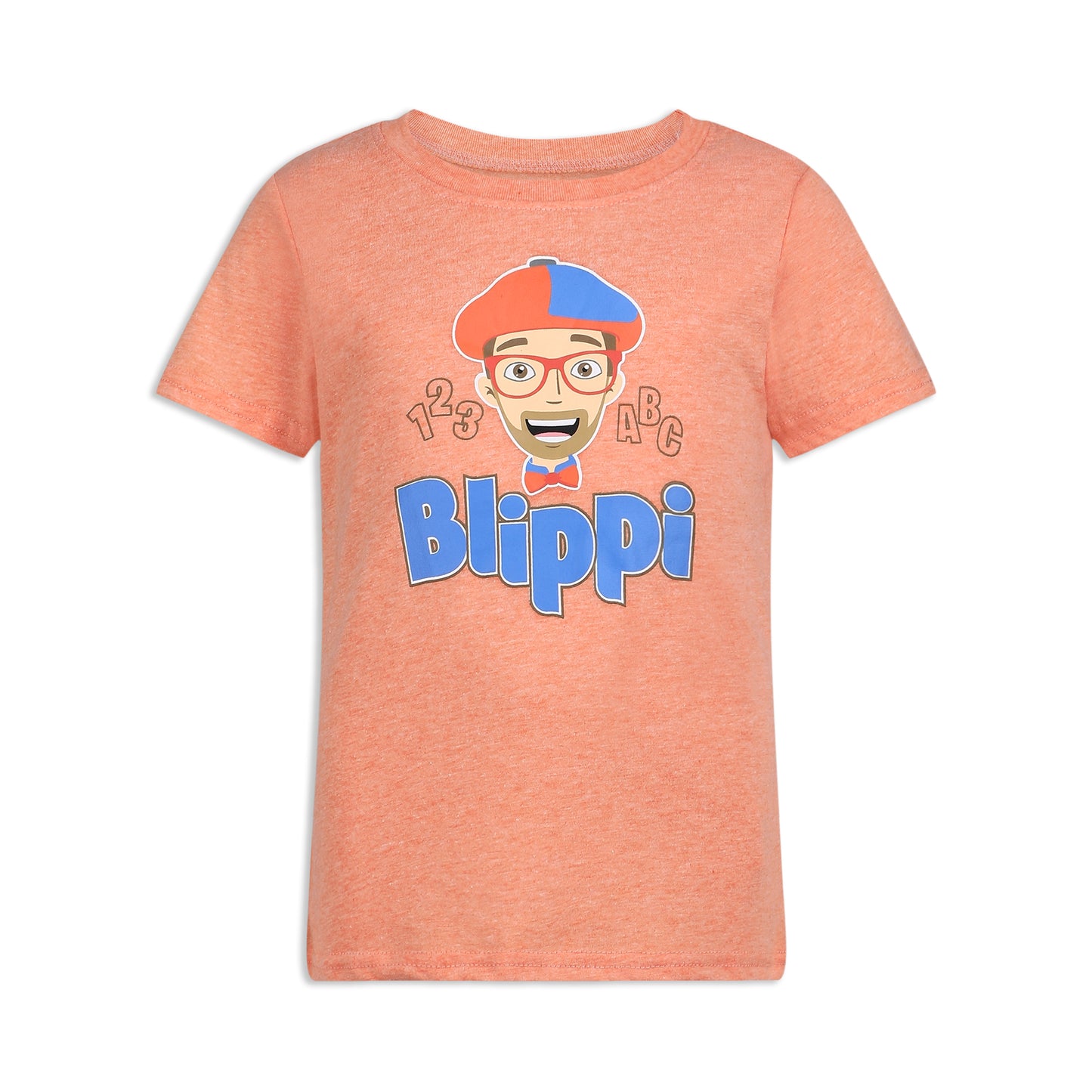Blippi Boys’ 3 Pack T-Shirts for Infant and Toddler – Blue/Orange/Grey