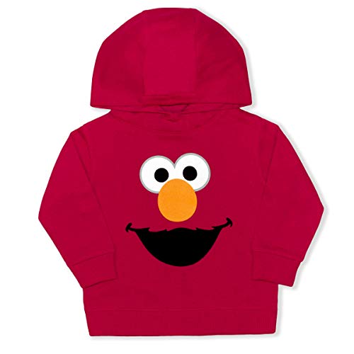 Sesame Street Elmo and Cookie Monster Boys’ Hoodie for Infant and Toddler – Blue/Red
