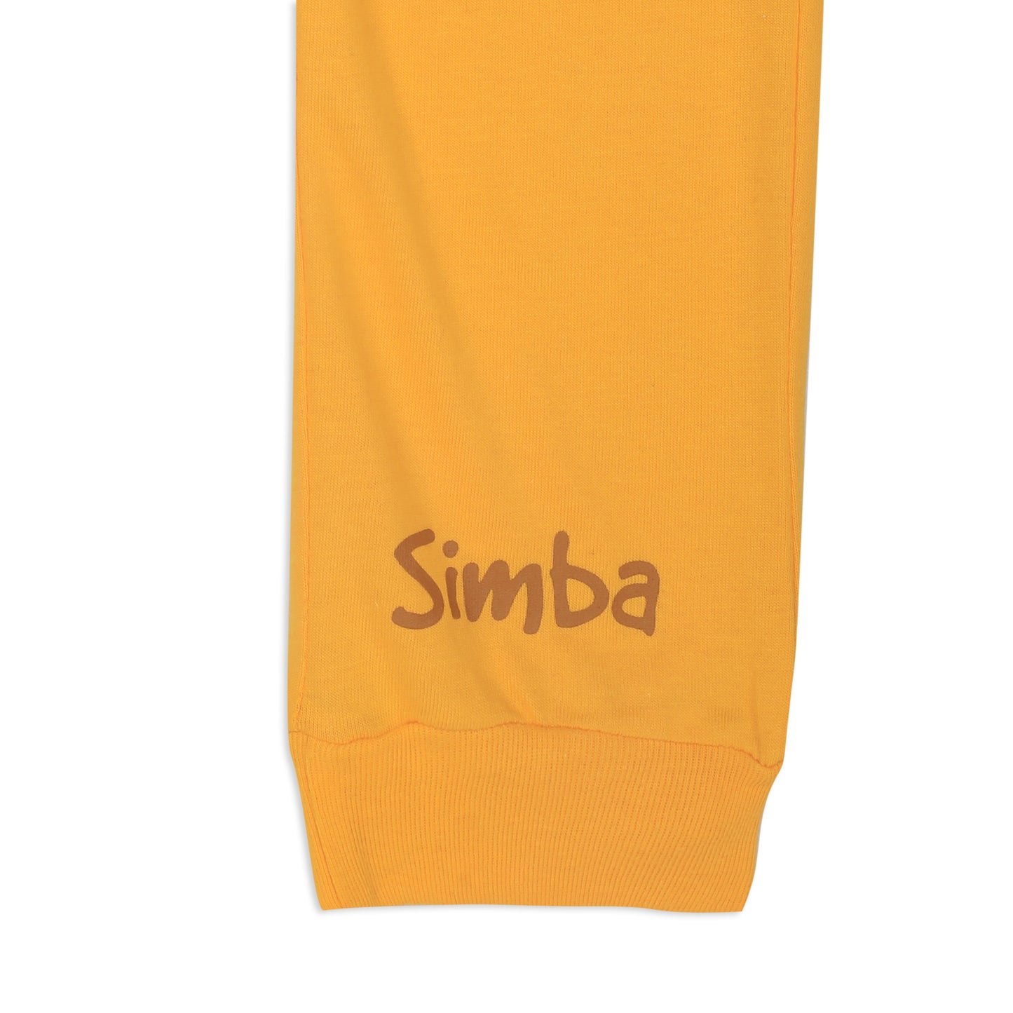 Disney Lion King Simba Boys’ Zip Up Long Sleeve Hooded Romper for Newborn, Infant and Toddler – Yellow