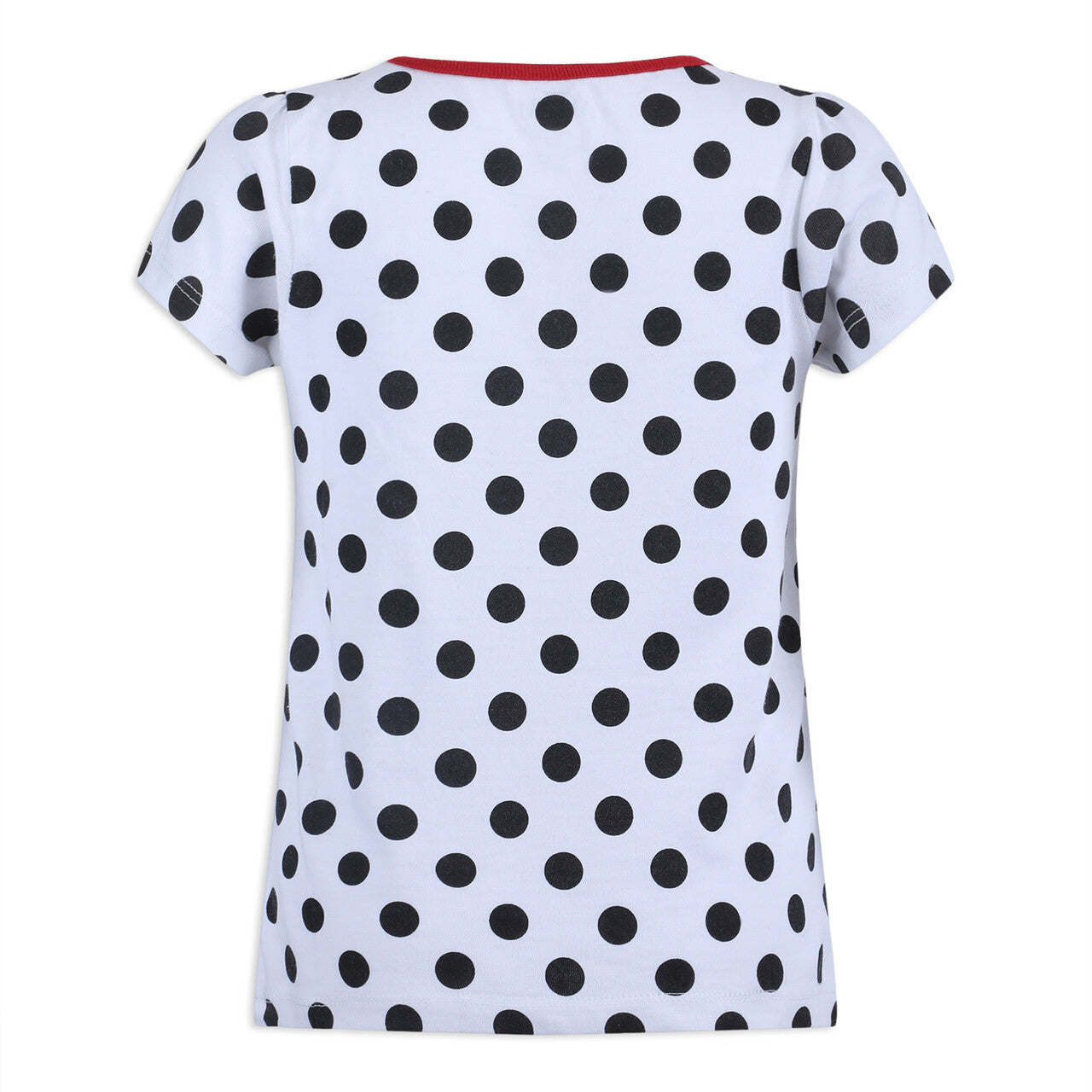 Disney Girl's 3 Pack Minnie Mouse Short Sleeves Tee Shirt Set, Pink/Yellow/White