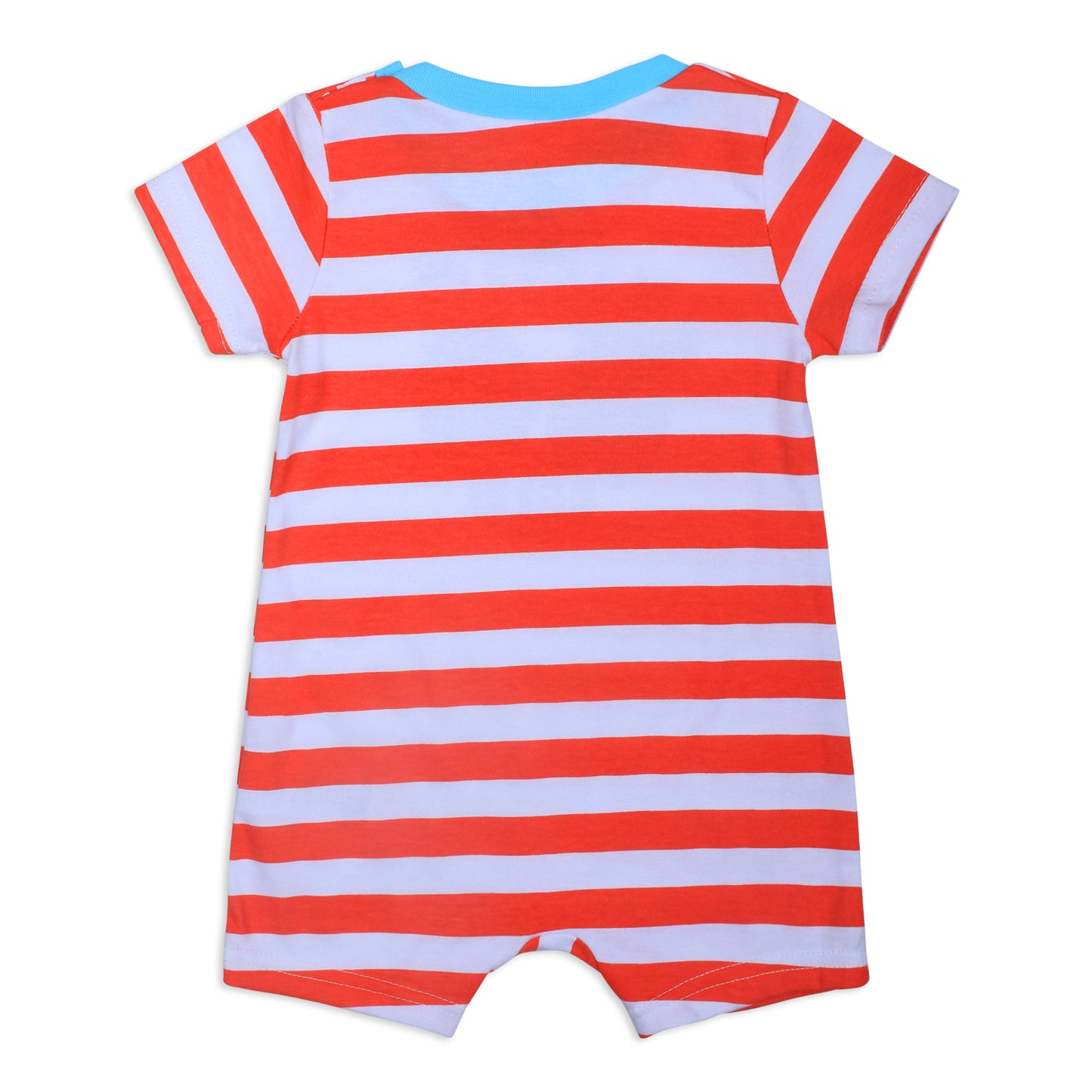 Disney Monsters Inc. Mike and Sulley Boys’ 3 Pack Rompers for Newborn and Infant – Blue/Red/Grey