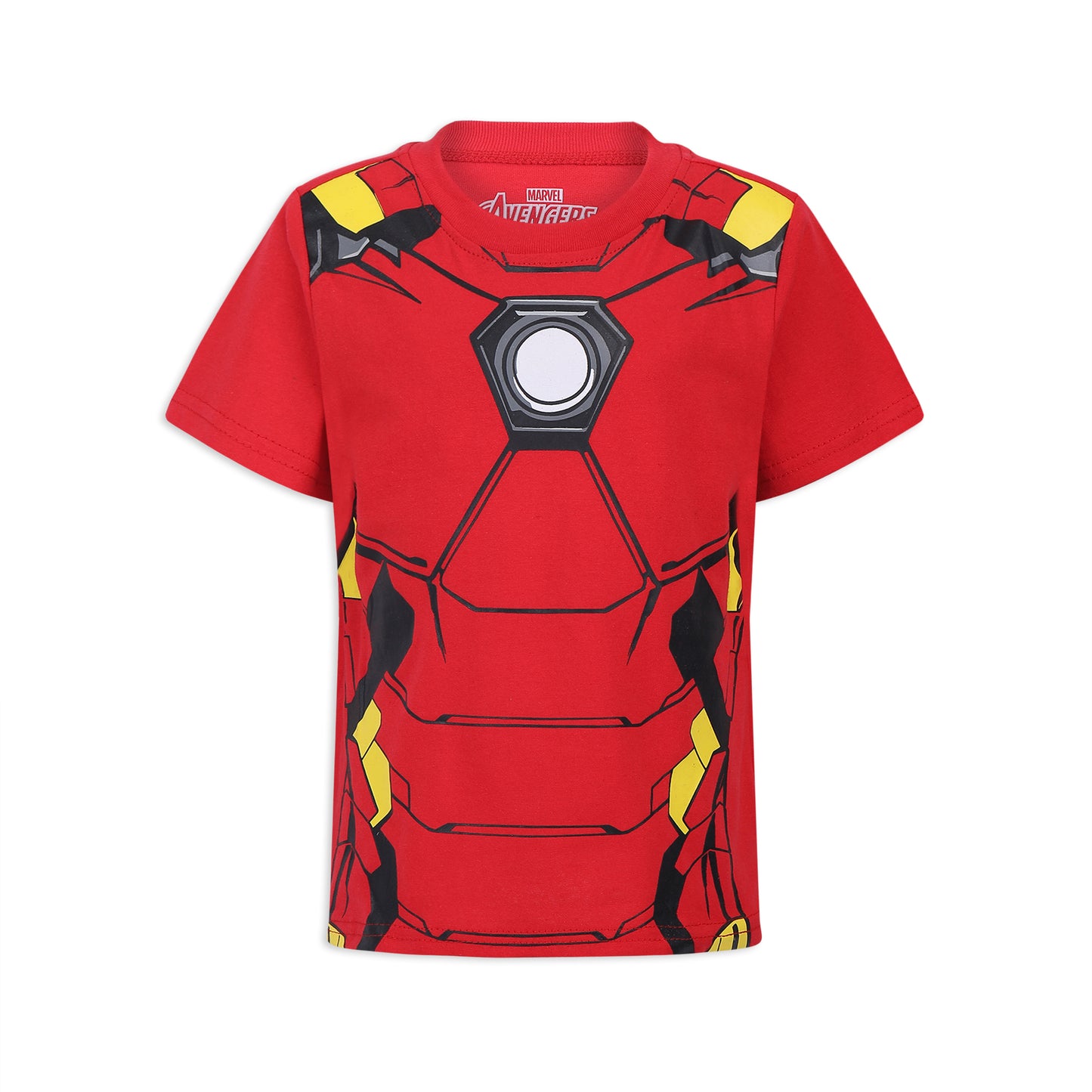 Marvel Avengers Boys’ Captain America, Thor, Hulk or Iron Man T-Shirt and Jogger Set for Toddler and Little Kids