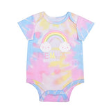 Young Hearts Girls’ Bodysuit Creeper for Newborn and Infant – Multicolor