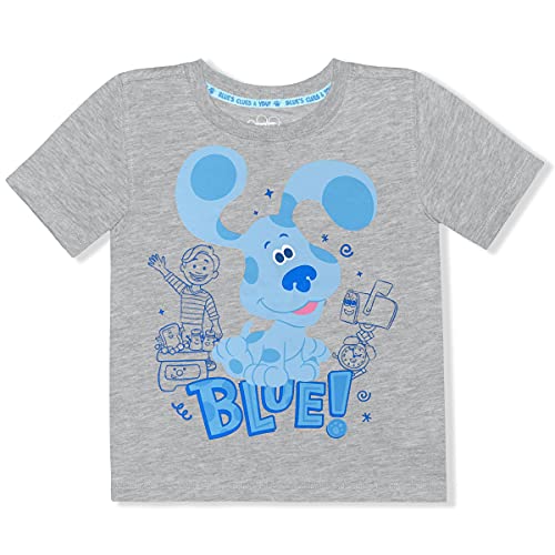 Nickelodeon Blue’s Clues Boys T-Shirt for Toddler – Grey